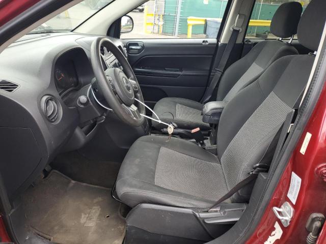 1C4NJDBB4GD571695 - 2016 JEEP COMPASS SPORT Марун фото 7