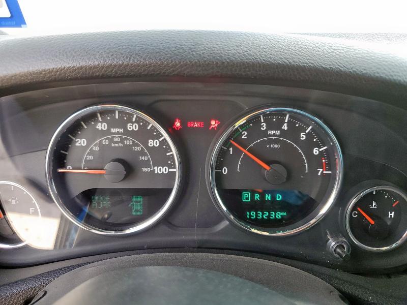 1C4BJWDG0FL689187 - 2015 JEEP WRANGLER U SPORT BLACK photo 9