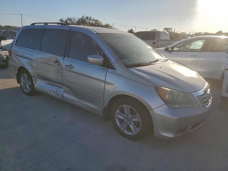 5FNRL38938B046941 - 2008 HONDA ODYSSEY TOURING SILVER photo 4