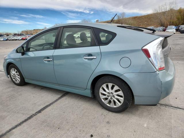 JTDKN3DP2C3027853 - 2012 TOYOTA PRIUS PLUG فضي صورة 2
