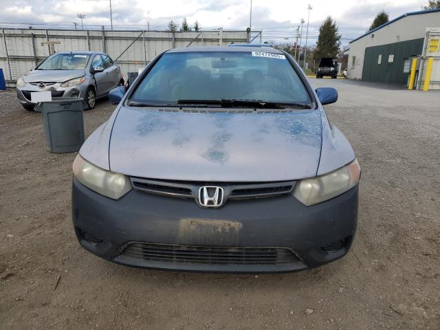 2HGFG12637H556839 - 2007 HONDA CIVIC LX BLUE photo 5