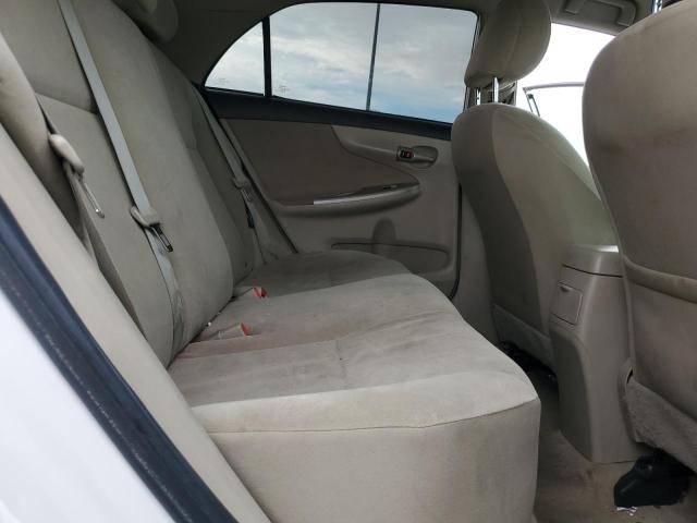 2T1BU4EE0BC672190 - 2011 TOYOTA COROLLA BASE WHITE photo 10