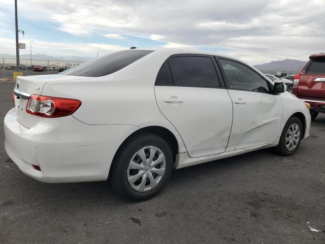 2T1BU4EE0BC672190 - 2011 TOYOTA COROLLA BASE WHITE photo 3