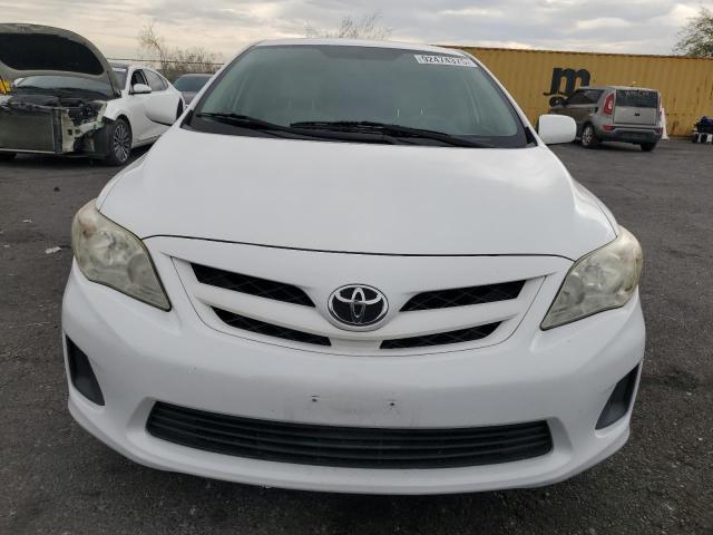 2T1BU4EE0BC672190 - 2011 TOYOTA COROLLA BASE WHITE photo 5