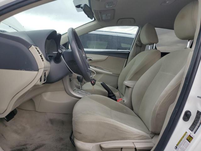 2T1BU4EE0BC672190 - 2011 TOYOTA COROLLA BASE WHITE photo 7