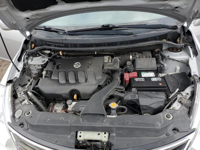 3N1BC1CP2BL455598 - 2011 NISSAN VERSA S SILVER photo 12