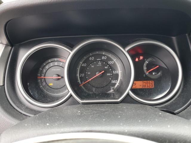 3N1BC1CP2BL455598 - 2011 NISSAN VERSA S SILVER photo 9