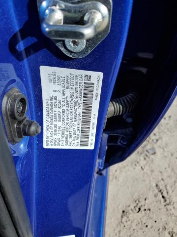 2HGFC2F81KH587044 - 2019 HONDA CIVIC SPORT Синій фото 12