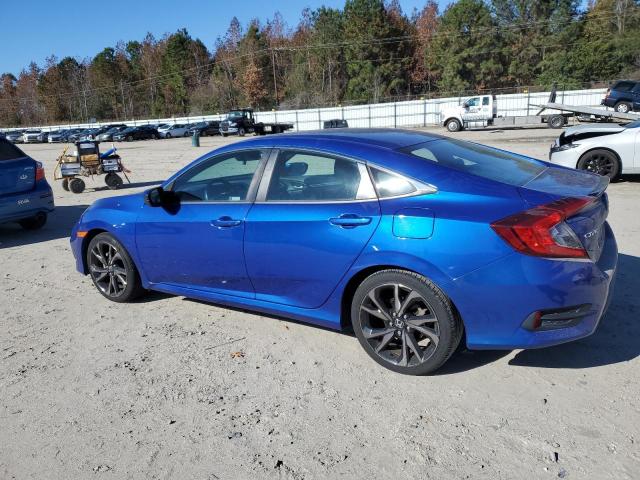 2HGFC2F81KH587044 - 2019 HONDA CIVIC SPORT Синій фото 2