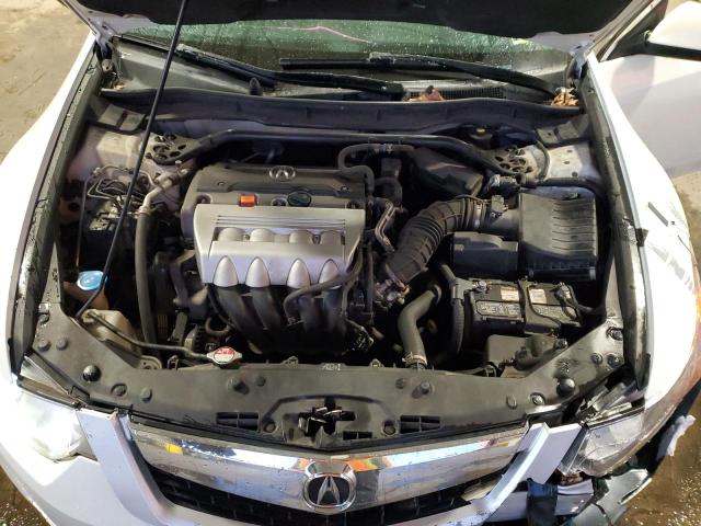 JH4CU2F65AC029534 - 2010 ACURA TSX WHITE photo 11