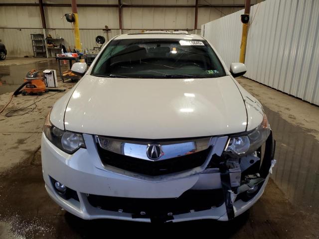 JH4CU2F65AC029534 - 2010 ACURA TSX WHITE photo 5