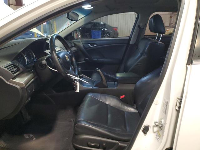 JH4CU2F65AC029534 - 2010 ACURA TSX WHITE photo 7