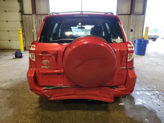 2T3BF4DV8CW260134 - 2012 TOYOTA RAV4 RED photo 6