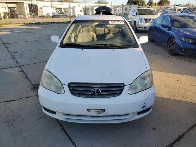 1NXBR32E44Z323986 - 2004 TOYOTA COROLLA CE 白色 照片 5