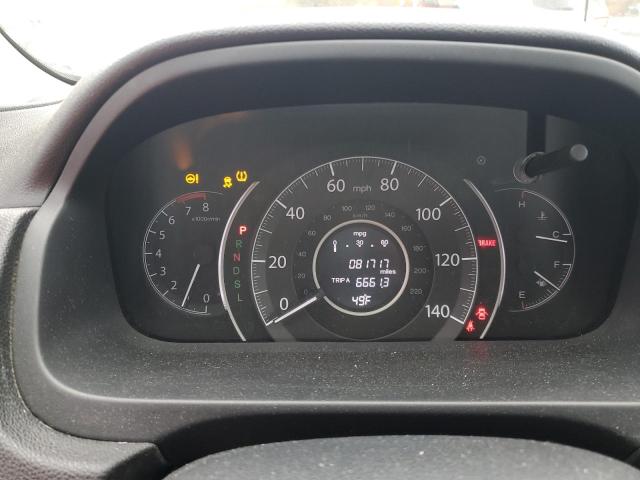 5J6RM4H51GL041792 - 2016 HONDA CR-V EX ვერცხლისფერი ფოტო 9