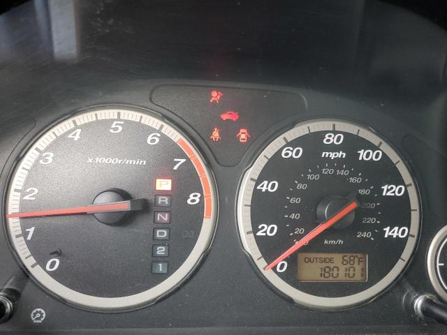 JHLRD78845C059883 - 2005 HONDA CR-V EX SILVER photo 9