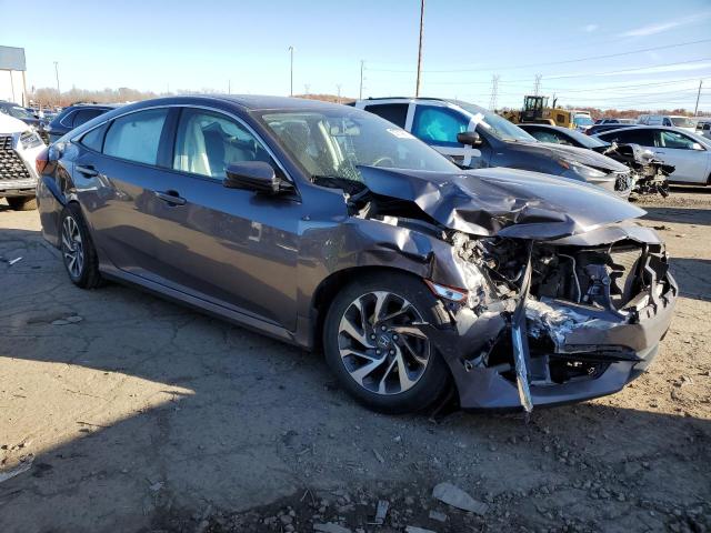 19XFC2F76HE039289 - 2017 HONDA CIVIC EX GRAY photo 4