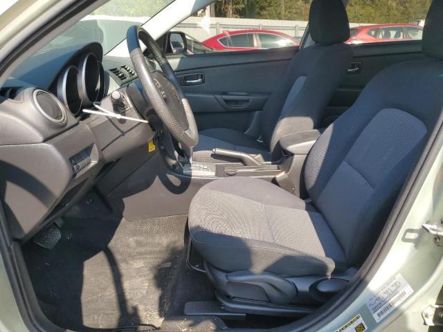 JM1BK32F491226216 - 2009 MAZDA 3 I GREEN photo 7