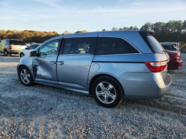 5FNRL5H93CB059998 - 2012 HONDA ODYSSEY TOURING BLUE photo 2