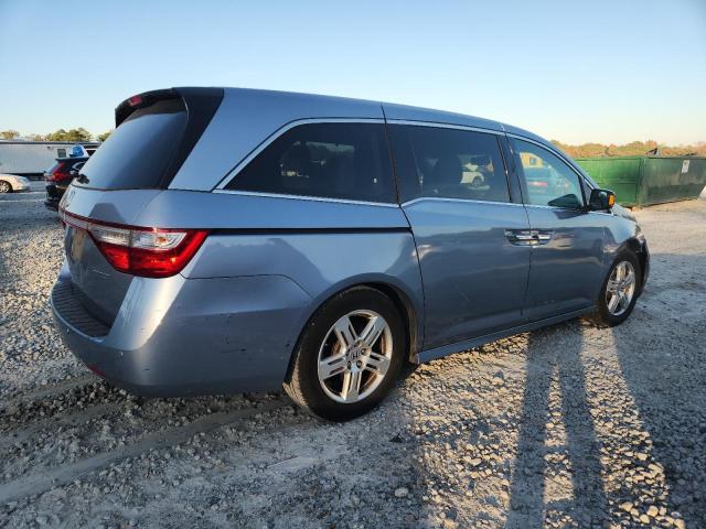 5FNRL5H93CB059998 - 2012 HONDA ODYSSEY TOURING BLUE photo 3