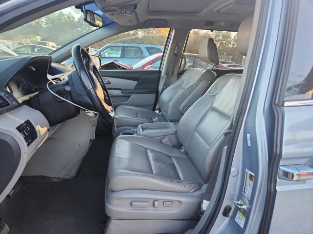 5FNRL5H93CB059998 - 2012 HONDA ODYSSEY TOURING BLUE photo 7