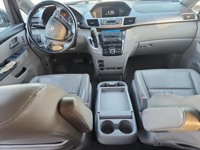 5FNRL5H93CB059998 - 2012 HONDA ODYSSEY TOURING BLUE photo 8