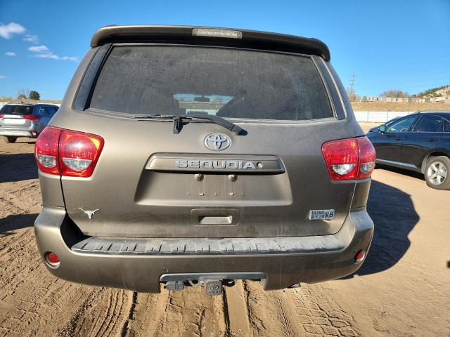 5TDBY5G17BS045711 - 2011 TOYOTA SEQUOIA SR5 BROWN photo 6