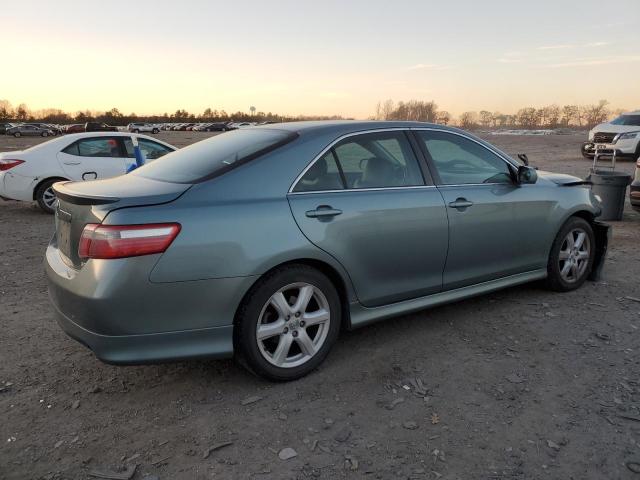 4T1BK46K77U530256 - 2007 TOYOTA CAMRY LE GREEN photo 3