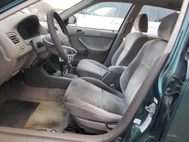 2HGEJ6619YH526741 - 2000 HONDA CIVIC BASE Yaşıl foto 7
