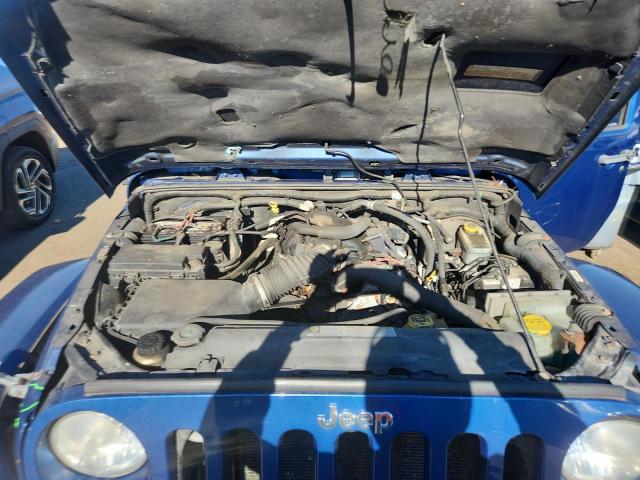 1J4GA59149L744002 - 2009 JEEP WRANGLER U SAHARA Көк фото 11