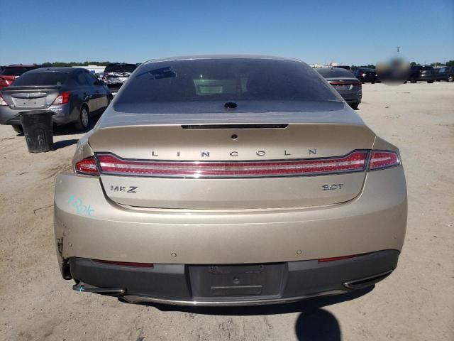 3LN6L5EC4HR650538 - 2017 LINCOLN MKZ RESERVE ოქროსფერი ფოტო 6