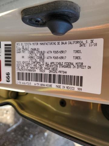 3TMAZ5CN7KM086924 - 2019 TOYOTA TACOMA DOUBLE CAB Marrón foto 13