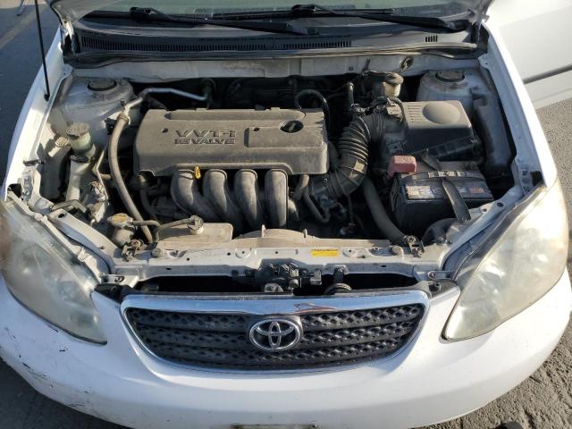 1NXBR32EX8Z011709 - 2008 TOYOTA COROLLA CE თეთრი ფოტო 11