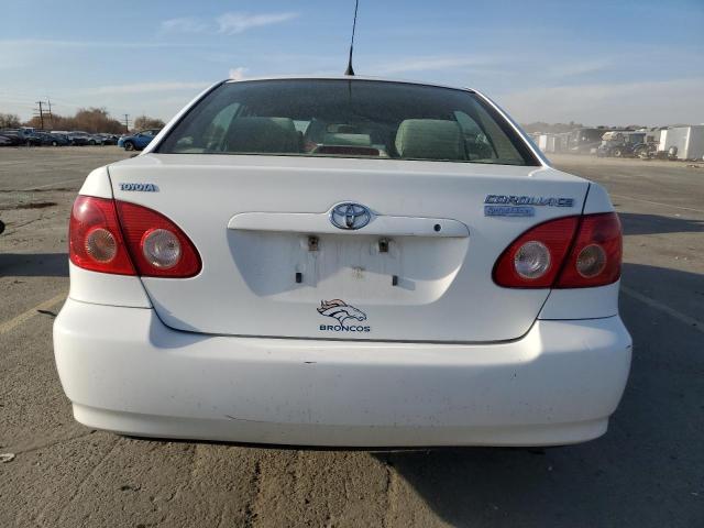 1NXBR32EX8Z011709 - 2008 TOYOTA COROLLA CE თეთრი ფოტო 6