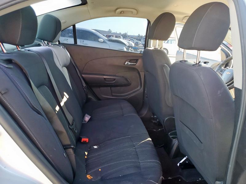 1G1JC5SH6D4173590 - 2013 CHEVROLET SONIC LT Արծաթագույն լուսանկար 10