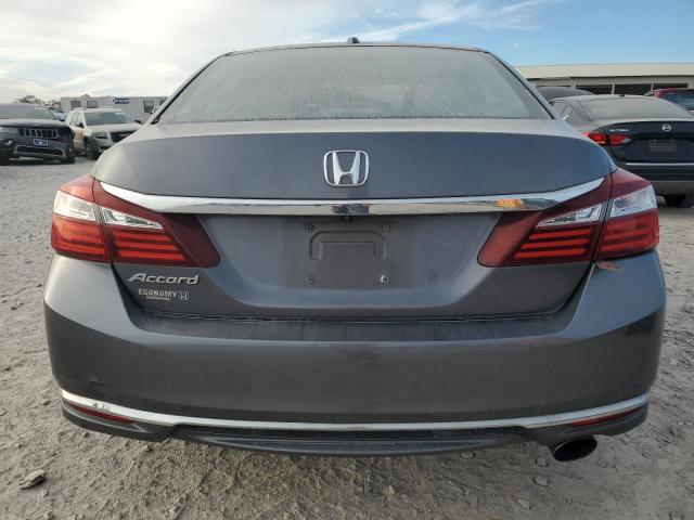 1HGCR2F75GA033777 - 2016 HONDA ACCORD EX GRAY photo 6
