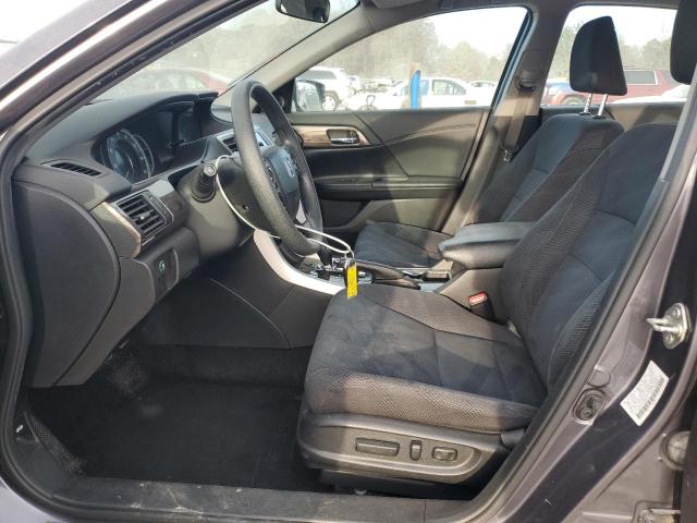 1HGCR2F75GA033777 - 2016 HONDA ACCORD EX GRAY photo 7