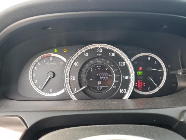 1HGCR2F75GA033777 - 2016 HONDA ACCORD EX GRAY photo 9