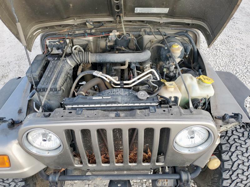 1J4FA39S74P702157 - 2004 JEEP WRANGLER X BEIGE photo 12
