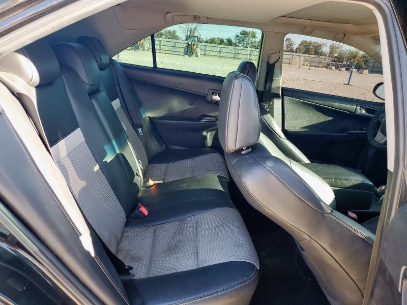 4T1BF1FK2CU606205 - 2012 TOYOTA CAMRY BASE BLACK photo 10