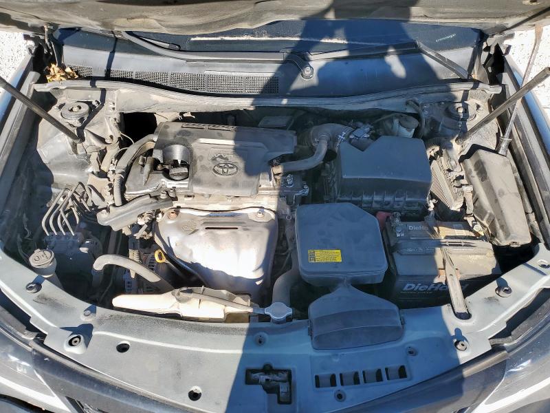 4T1BF1FK2CU606205 - 2012 TOYOTA CAMRY BASE BLACK photo 11