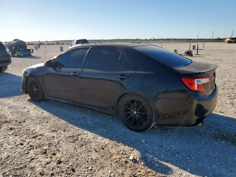 4T1BF1FK2CU606205 - 2012 TOYOTA CAMRY BASE BLACK photo 2