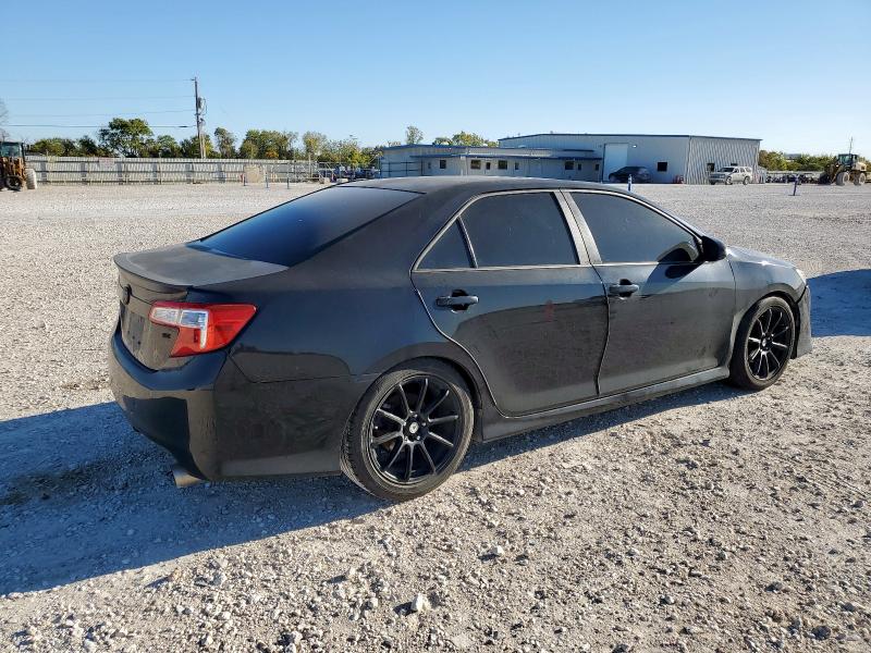 4T1BF1FK2CU606205 - 2012 TOYOTA CAMRY BASE BLACK photo 3
