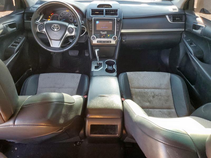 4T1BF1FK2CU606205 - 2012 TOYOTA CAMRY BASE BLACK photo 8