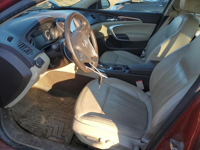 2G4GN5EX6E9164882 - 2014 BUICK REGAL PREMIUM 红色 照片 7