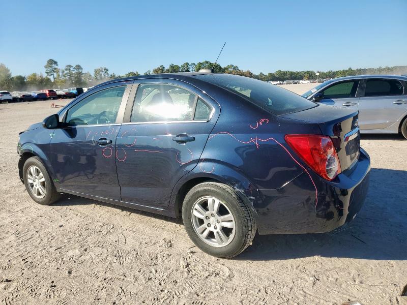 1G1JC5SH4G4138552 - 2016 CHEVROLET SONIC LT 蓝色 照片 2