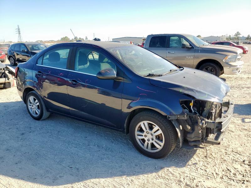 1G1JC5SH4G4138552 - 2016 CHEVROLET SONIC LT 蓝色 照片 4