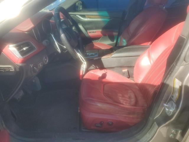 ZAM57RTA3F1133375 - 2015 MASERATI GHIBLI S Boz foto 7