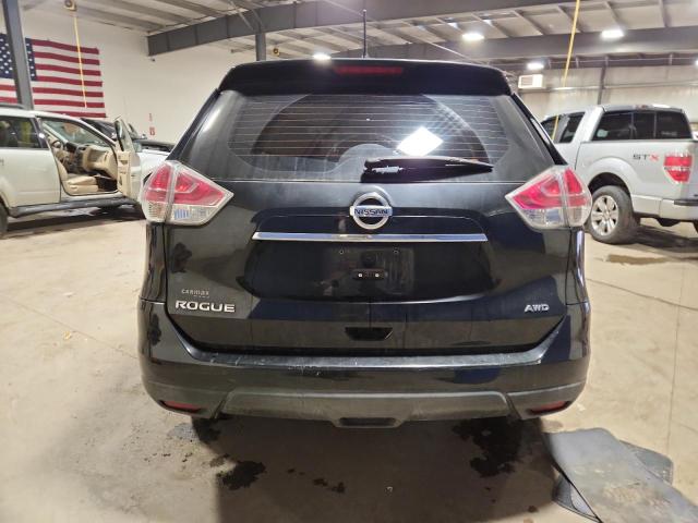 KNMAT2MVXGP622135 - 2016 NISSAN ROGUE S BLACK photo 6