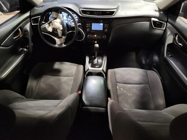 KNMAT2MVXGP622135 - 2016 NISSAN ROGUE S BLACK photo 8